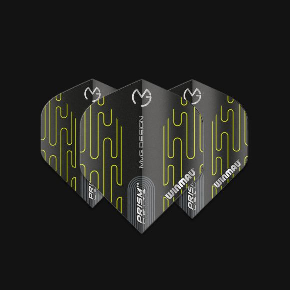 Prism Delta MvG (Michael Van Gerwen) 2021 Black Extra Thick
