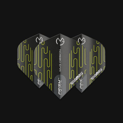 Prism Delta MvG (Michael Van Gerwen) 2021 Black Extra Thick