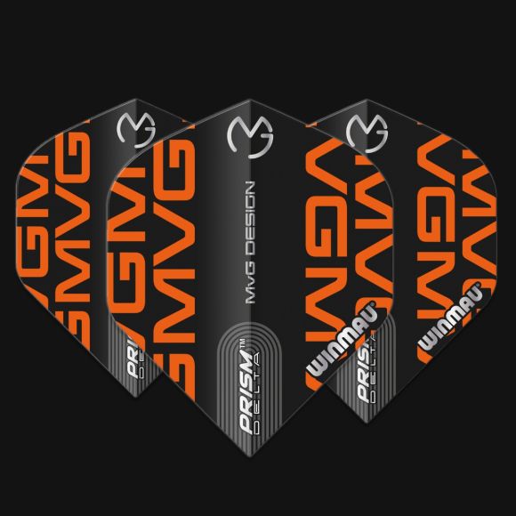 Prism Delta MvG (Michael Van Gerwen) Orange Logo Extra Thick