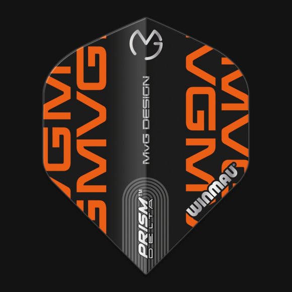 Prism Delta MvG (Michael Van Gerwen) Orange Logo Extra Thick