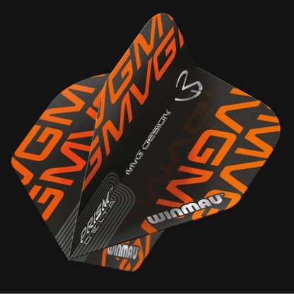 Prism Delta MvG (Michael Van Gerwen) Orange Logo Extra Thick