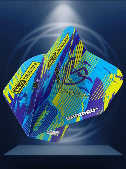 Prism Delta MvG (Michael Van Gerwen) Blue & Green Extra Thick