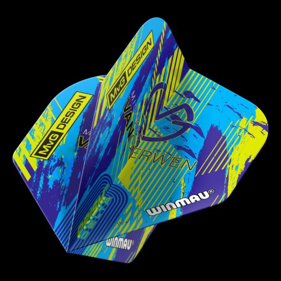 Prism Delta MvG (Michael Van Gerwen) Blue & Green Extra Thick