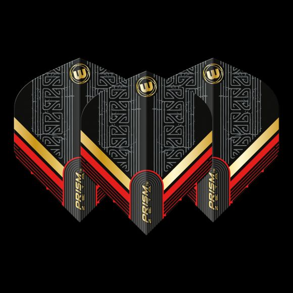 Prism Zeta Black, Red & Gold Flight