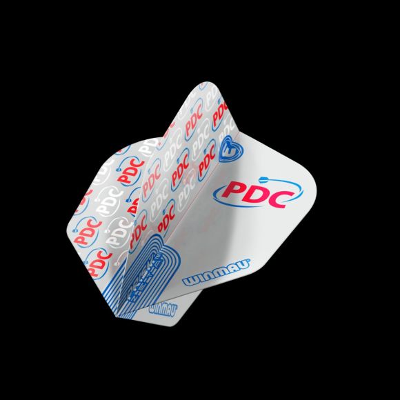 Winmau Prism Zeta PDC White #6 Standard Extra Thick Flights