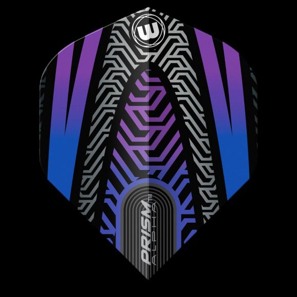 Winmau Prism Alpha Black & Purple Extra Thick