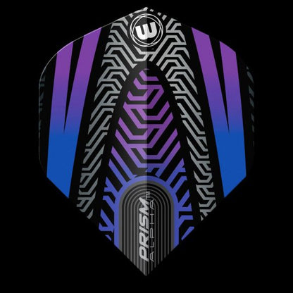 Winmau Prism Alpha Black & Purple Extra Thick