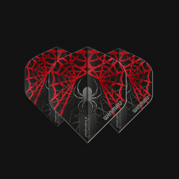Prism Alpha Spider Black & Red Extra Thick