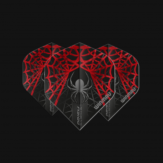 Prism Alpha Spider Black & Red Extra Thick