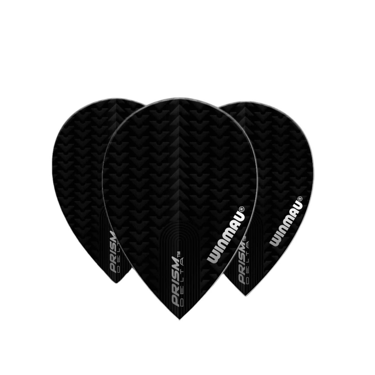 Winmau Prism Delta Dart Flights - Pear Black