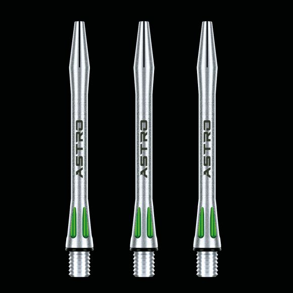 Winmau Astro Aluminium Green Medium