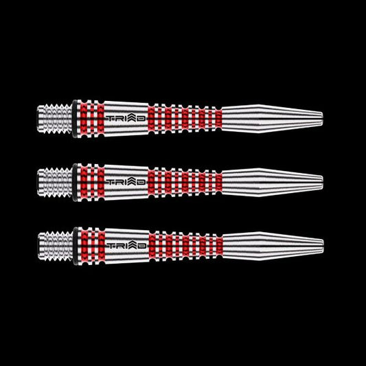 Winmau Triad RX Aluminium Red Short Shafts