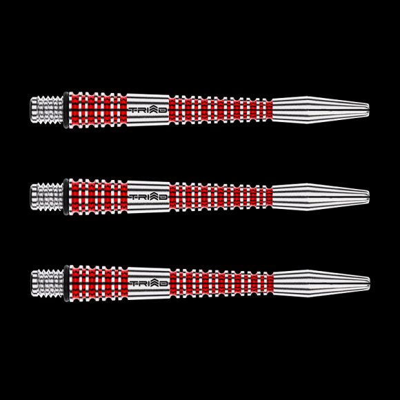Winmau Triad RX Aluminium Red Medium Shafts