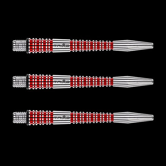 Winmau Triad RX Aluminium Red Medium Shafts