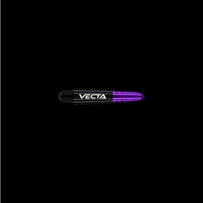 Winmau Vecta Black & Purple Short Shafts