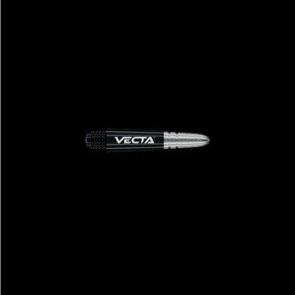 Winmau Vecta Black & Silver Short Shafts