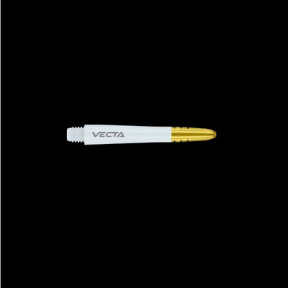 Winmau Vecta White & Gold Medium Shafts