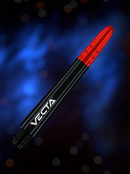 Winmau Vecta Black & Red Medium Shafts