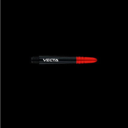Winmau Vecta Black & Red Medium Shafts