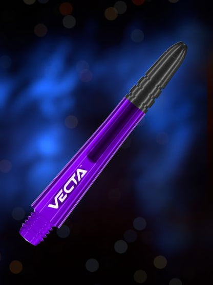 Winmau Vecta Purple & Black Intermediate Shafts