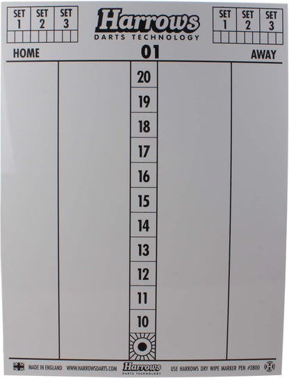 Harrows Dry Wipe Scoreboard