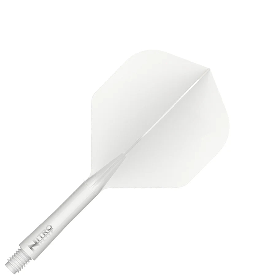 Red Dragon Nitro Flite Integrated Flight and Shaft System - No2 Intermediate White