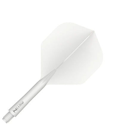 Red Dragon Nitro Flite Integrated Flight and Shaft System - No2 Intermediate White