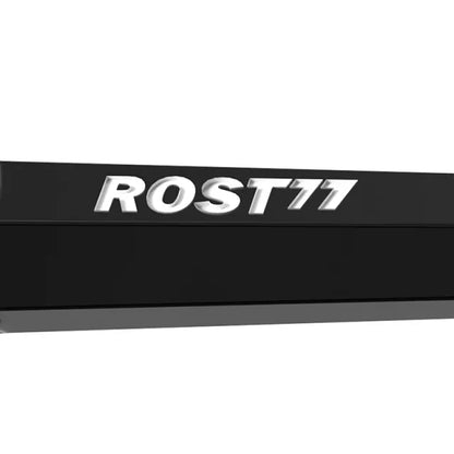 CUESOUL ROST 77 Integrated Dart Shaft & Flight - Big Wing Shape - Short - Transparent Black