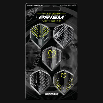 MvG (Michael Van Gerwen) Design Prism Flight Collection 2