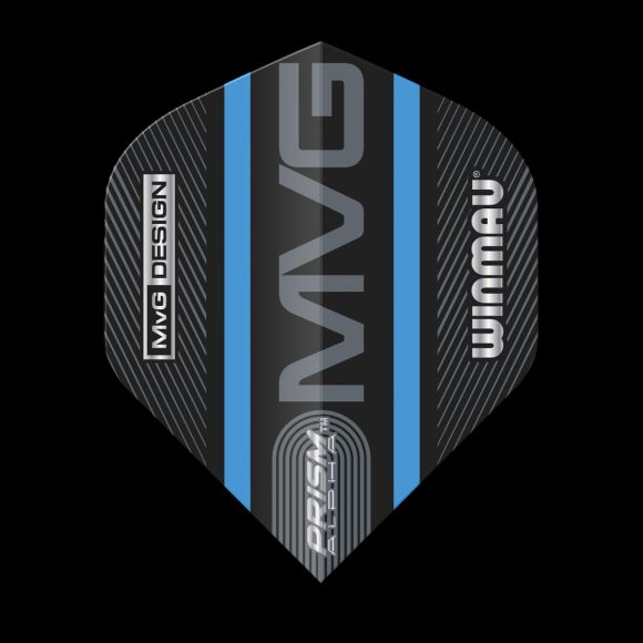 Winmau Prism MvG Flight Schwarz-Grün Winmau Prism MvG Flight Schwarz-Grün