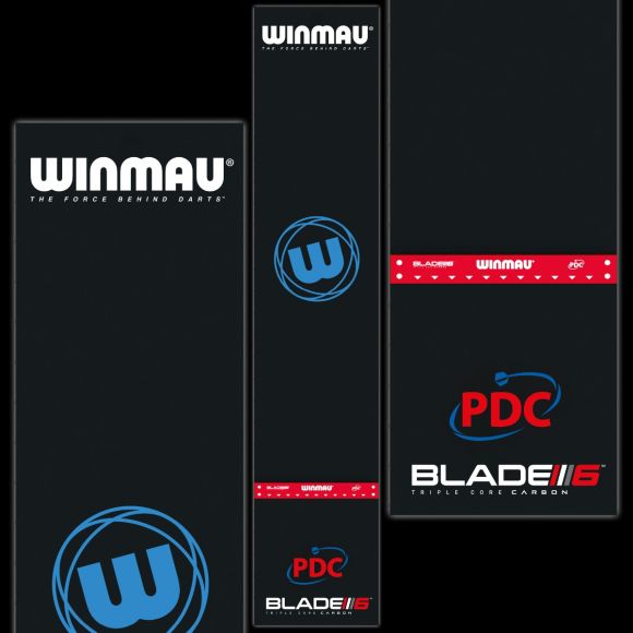 Winmau Pro Zone Precision PVC Dart Mat & Integrated Oche