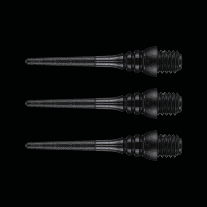 Winmau Triton Softip Points - Black - Pack of 50 Tips