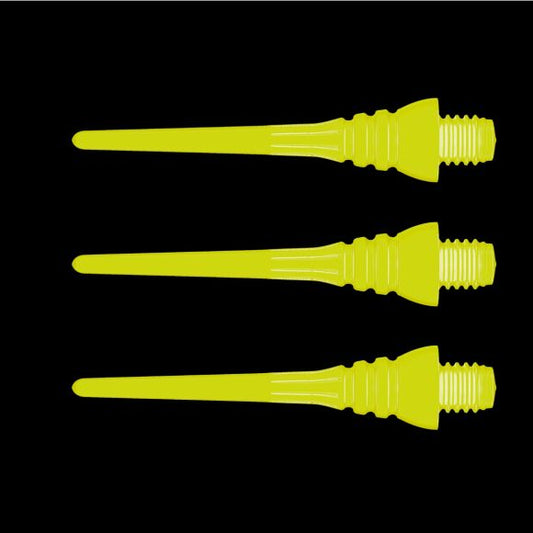 Winmau Triton Softip Points - Neon Yellow - Pack of 50