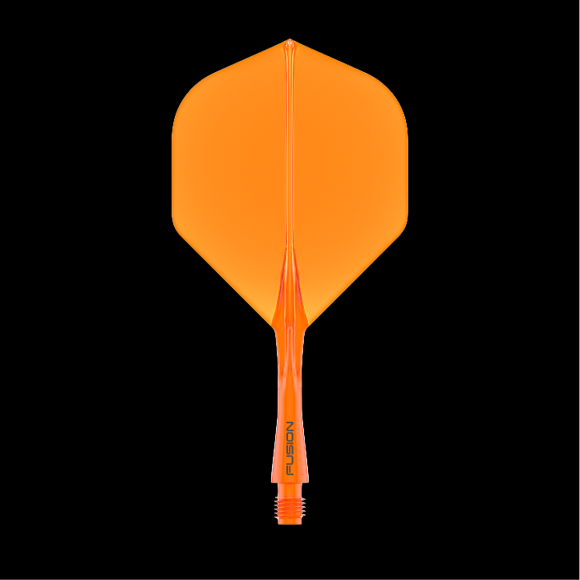 Winmau Fusion Integrated Flight & Shaft Orange Short