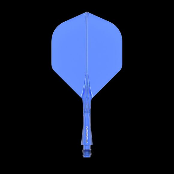 Winmau Fusion Integrated Flight & Shaft Short - Azure Blue
