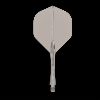 Winmau Fusion Integrated Flight & Shaft Dark Grey Smoke Intermediate