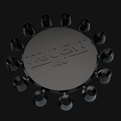 Winmau Trident 180 - Dart Point Cones Black