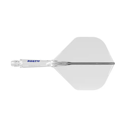 CUESOUL ROST 77 Integrated Dart Shaft & Flight - Big Standard Shape - Medium - Transparent R/Y/B