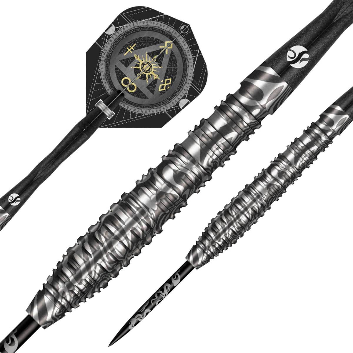 Shot Alchemy Runstel Steel Tip Dart Set-90% Tungsten Barrels-23gm