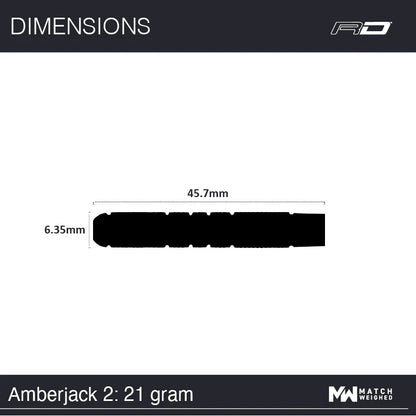 Red Dragon Amberjack 2 Steel Tip 21 gram 90% Tungsten