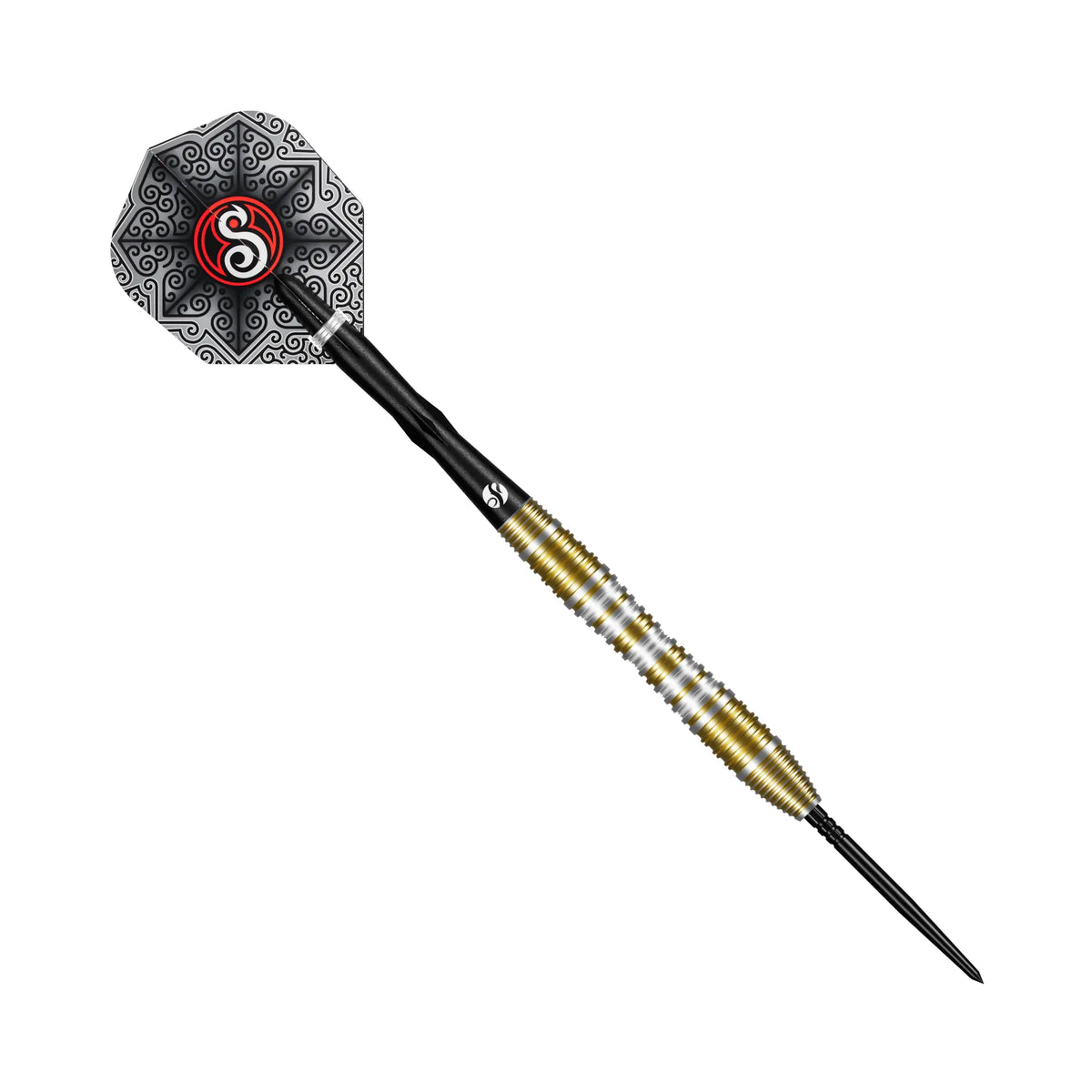 Shot Pro Series Alexander Merkx Turbo Point Steel Tip Dart Set-90% Tungsten Barrels-23gm
