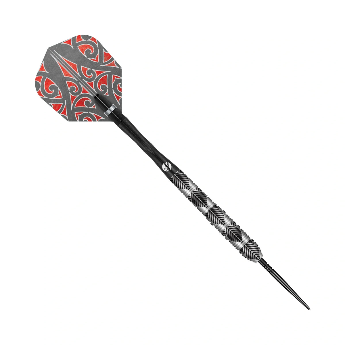 Shot Warrior Awe Turbo Point Steel Tip Dart Set-90% Tungsten Barrels-22gm