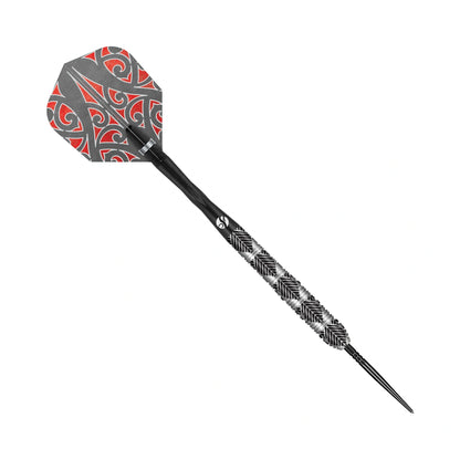 Shot Warrior Awe Turbo Point Steel Tip Dart Set-90% Tungsten Barrels-22gm