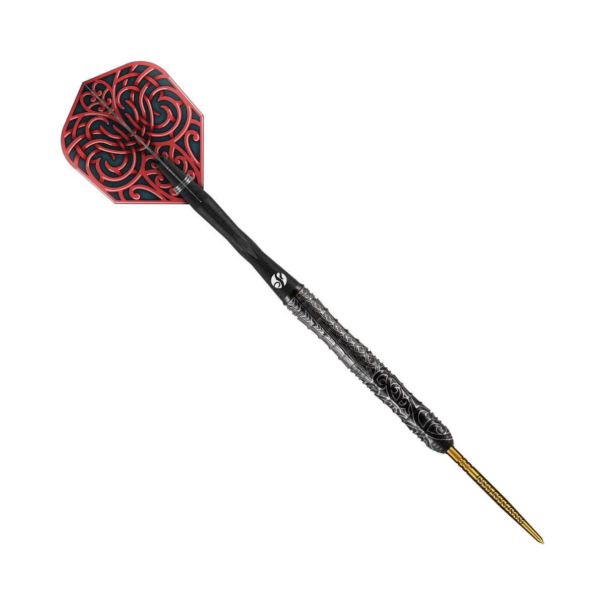 Shot Warrior Kapene Turbo Point Steel Tip Dart Set-90% Tungsten Barrels-23gm