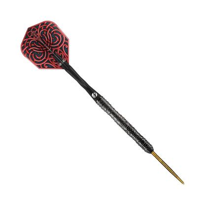 Shot Warrior Kapene Turbo Point Steel Tip Dart Set-90% Tungsten Barrels-23gm