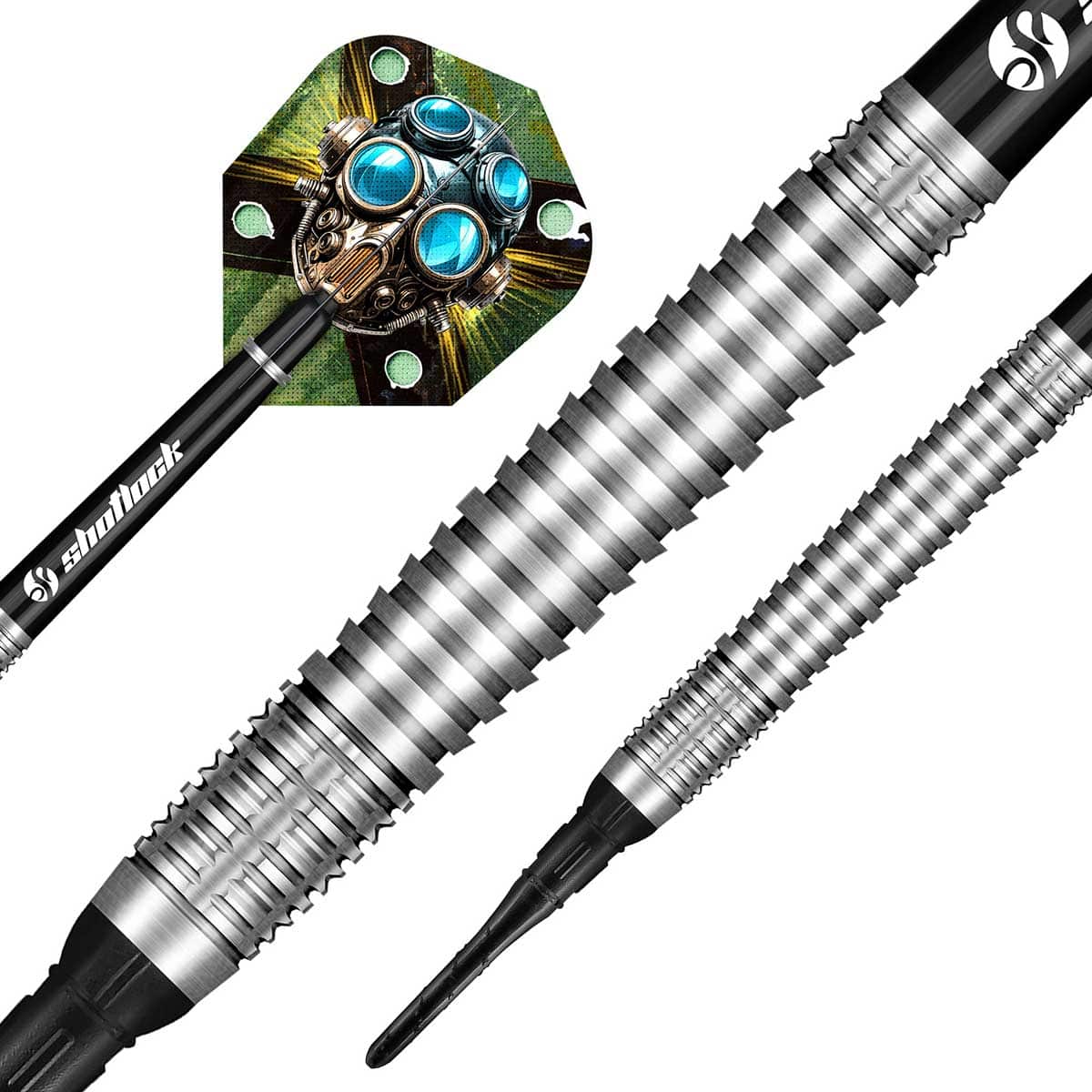 Shot Badlands Krush Soft Tip Dart Set-90% Tungsten-20gm