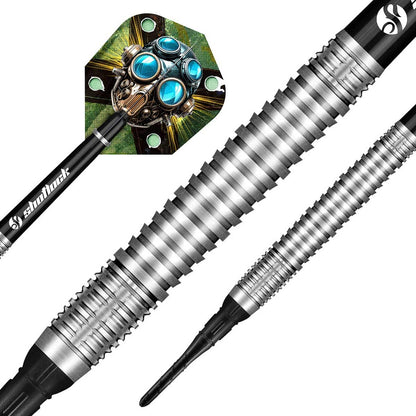 Shot Badlands Krush Soft Tip Dart Set-90% Tungsten-20gm