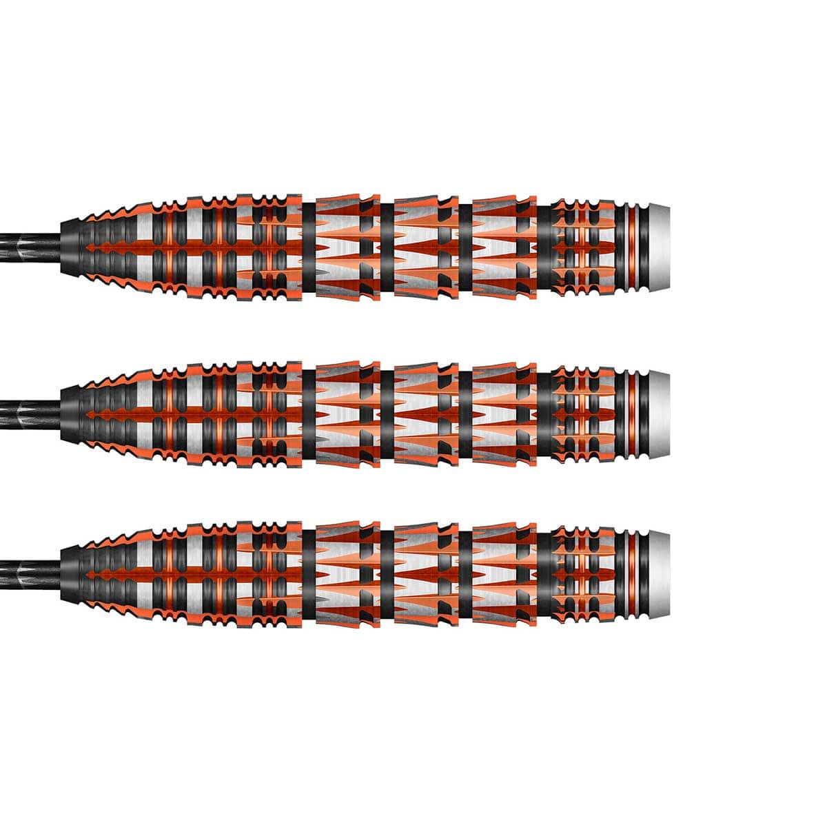 Shot Badlands Rustin Steel Tip Dart Set-90% Tungsten Barrels-25gm
