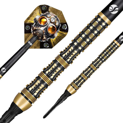Shot Badlands The Sheriff Soft Tip Dart Set-90% Tungsten-20gm