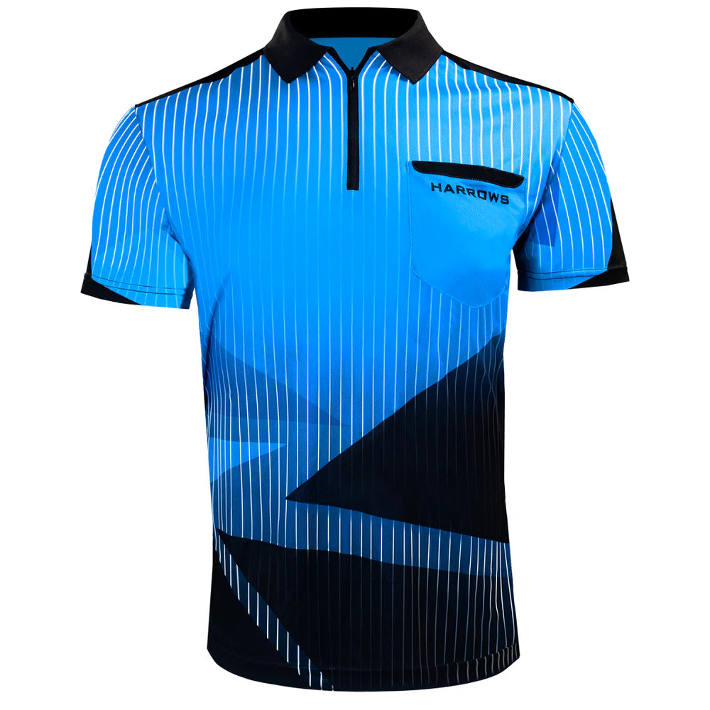 Harrows Shard Dart Shirt  - Blue Quad Extra Large (4XL)